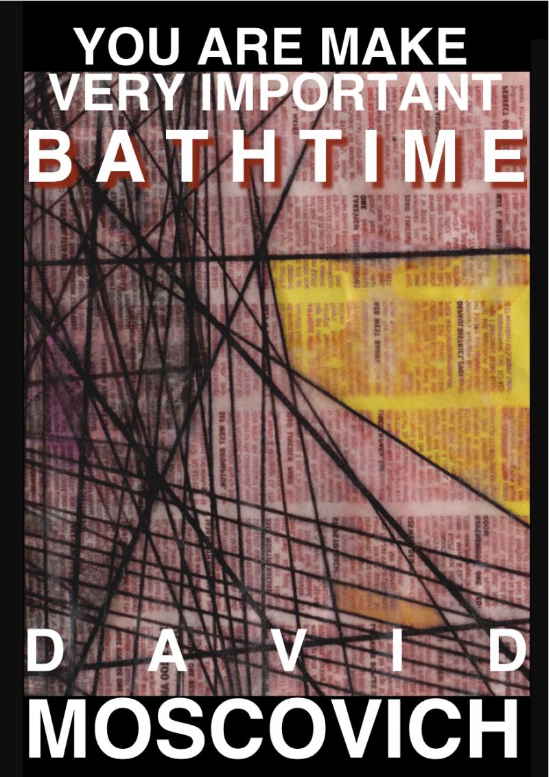 David Moscovich, You Are Make Very Important Bathtime (JEF BOOKS 2013)